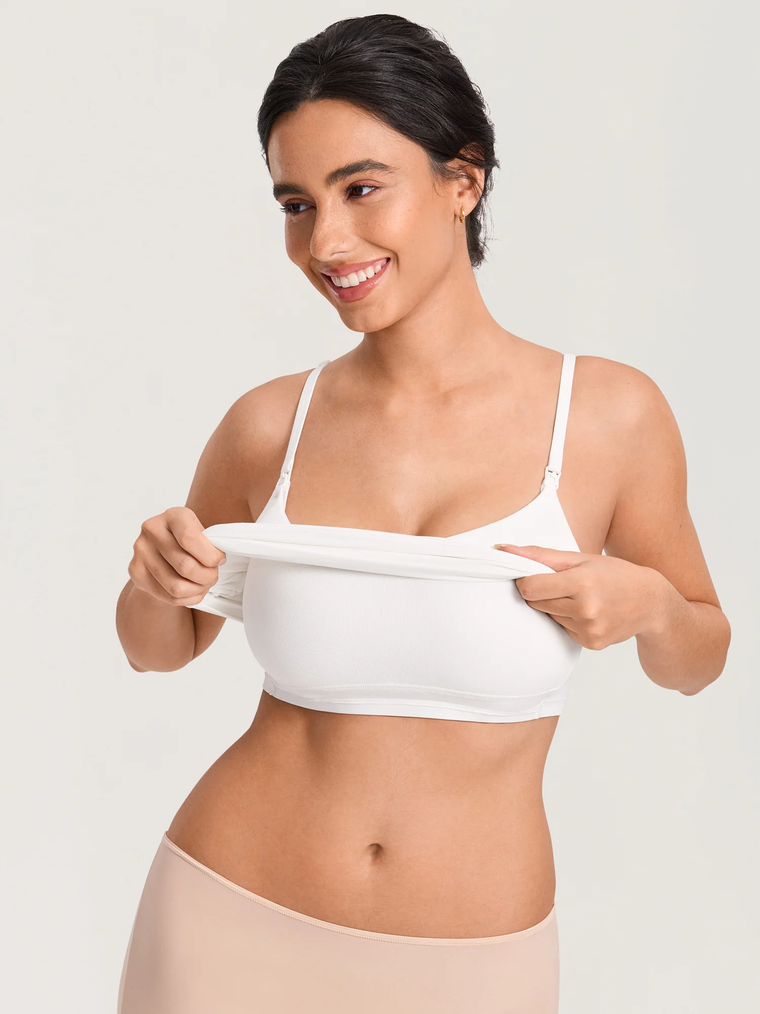 Airsofta Fixed Cup Nursing Cami Tank - Image 10