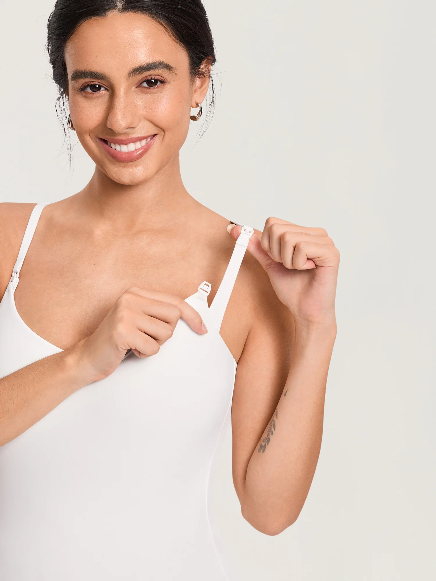 Airsofta Fixed Cup Nursing Cami Tank - Image 7